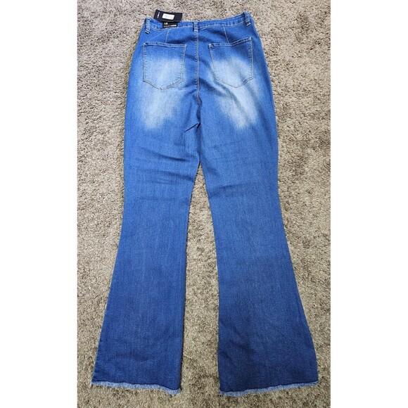 NWT Women's Fashion Nova FLARE bell bottom pants size 15 - Picture 4 of 4